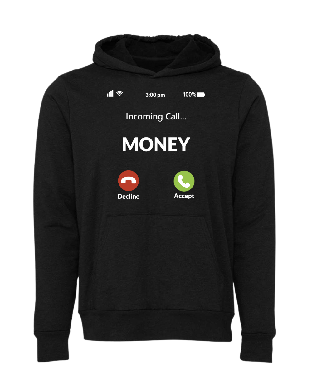 money calling hoodie